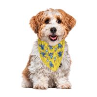 Bandana Rever Collar Stitch Yellow S