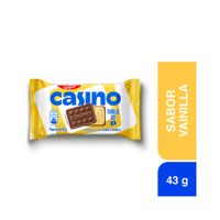 Sixpack Galleta Casino Sabor Vainilla 43g
