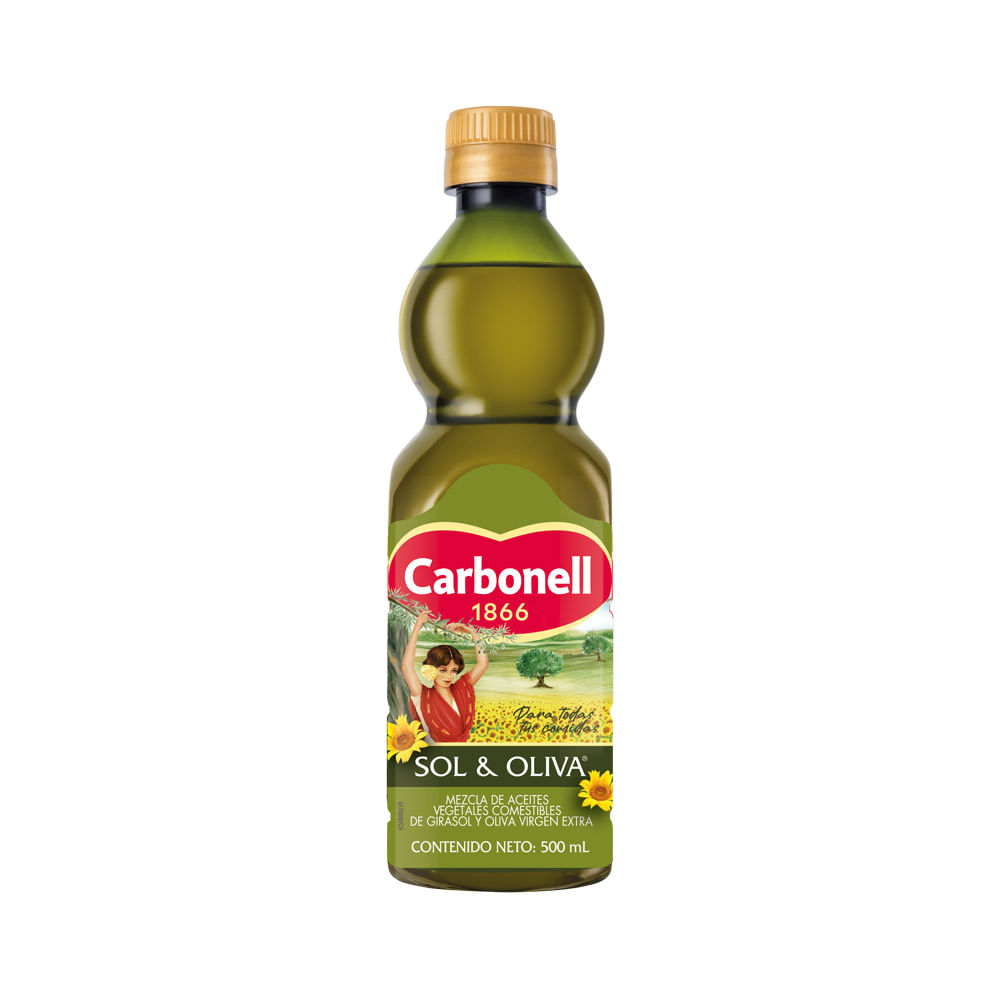 Aceite Carbonell Sol & Oliva 500ml