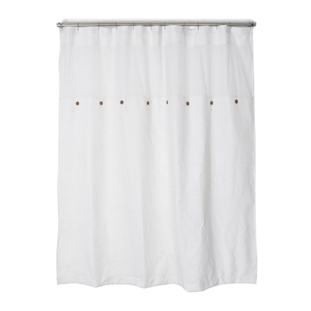 Cortina de Baño Krea Algodón Aplicación