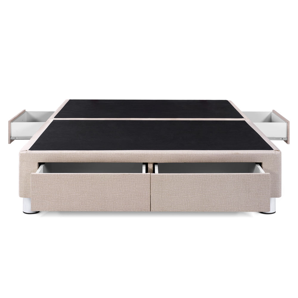 Box Tarima Paraíso Cajones Champagne Queen