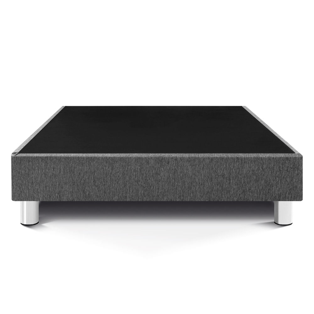 Box Tarima Paraíso Premium Gris 1 Plaza