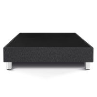 Box Tarima Paraíso Premium Charcoal 2 Plazas