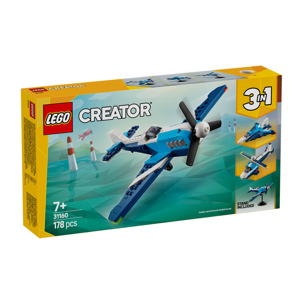 Avion de Carreras Lego