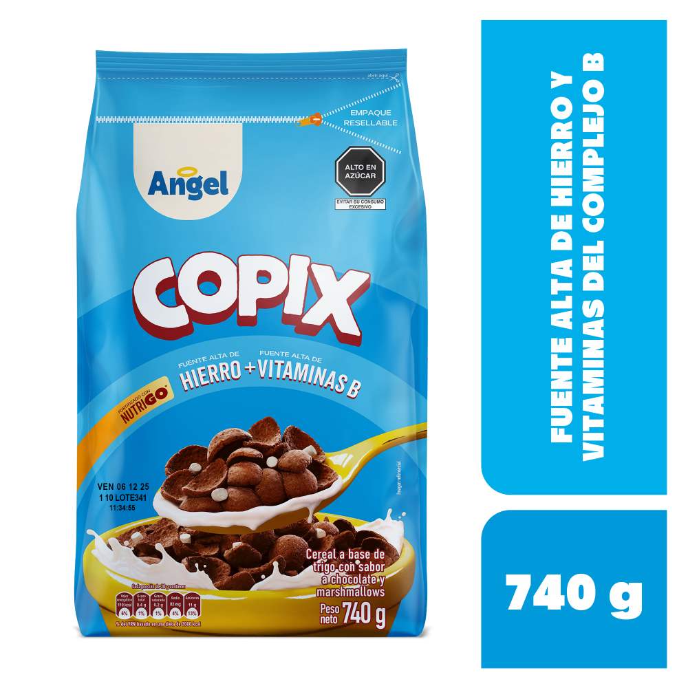 Cereal Copix con Marshmallows Bolsa 740 g