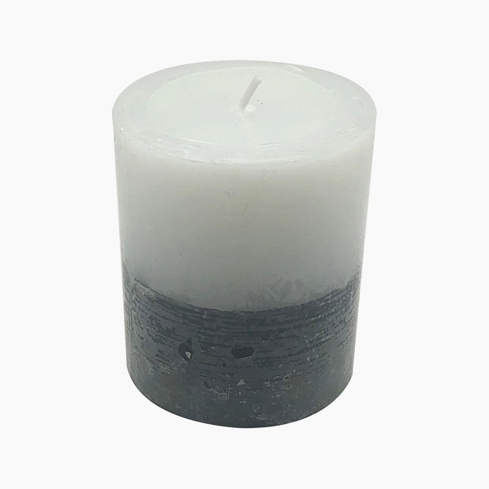 Velas Krea Pilar 7.5 Look Cemento