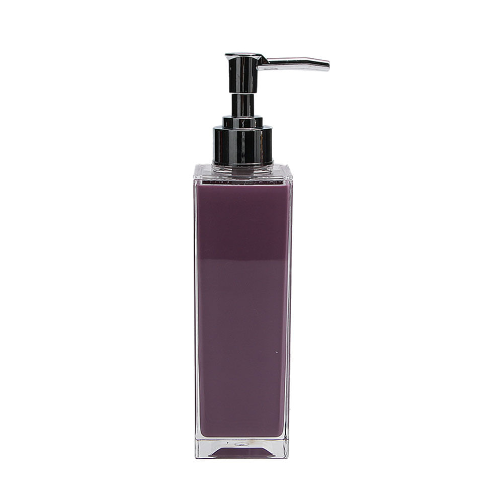 Dispensador Krea Transparente Color Morado