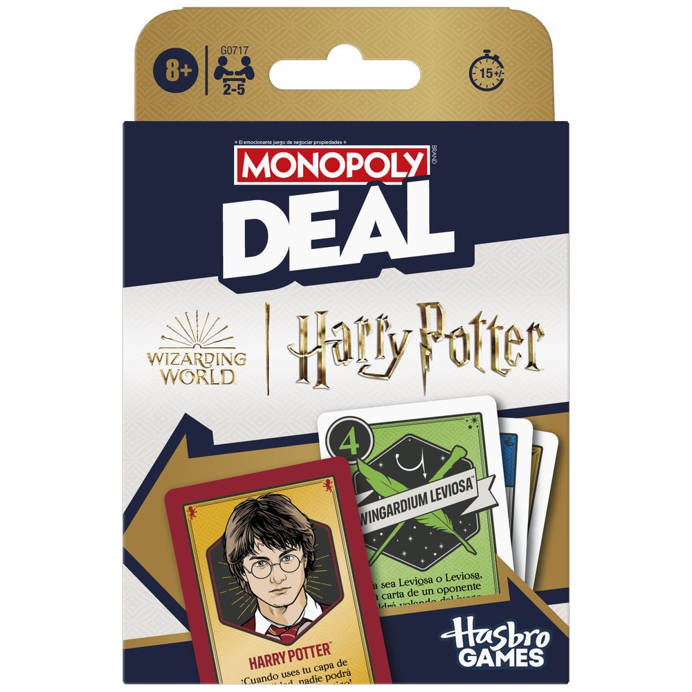 Juego de Mesa Monopoly Deal Harry Potter