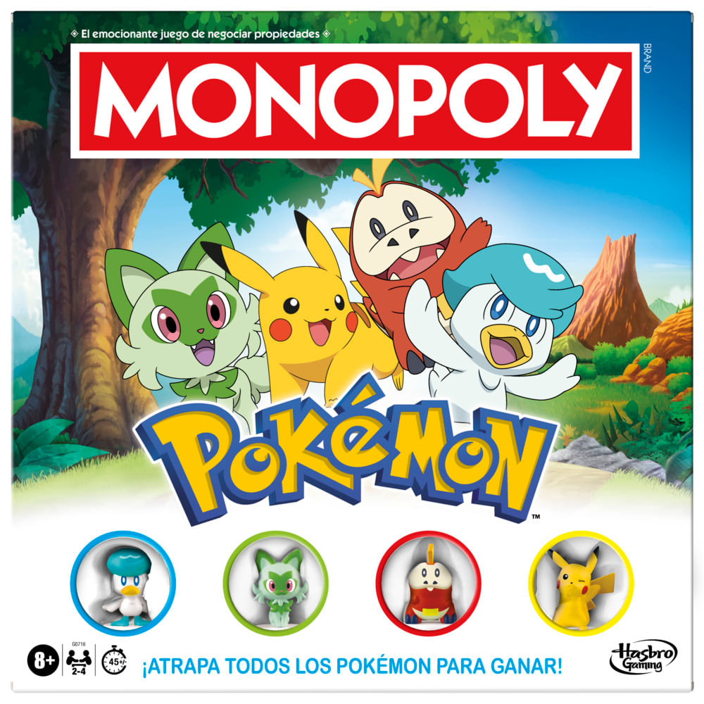 Juego de Mesa Monopoly Edición Pokémon