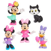 Mini Figura Minnie Mouse 5Pk