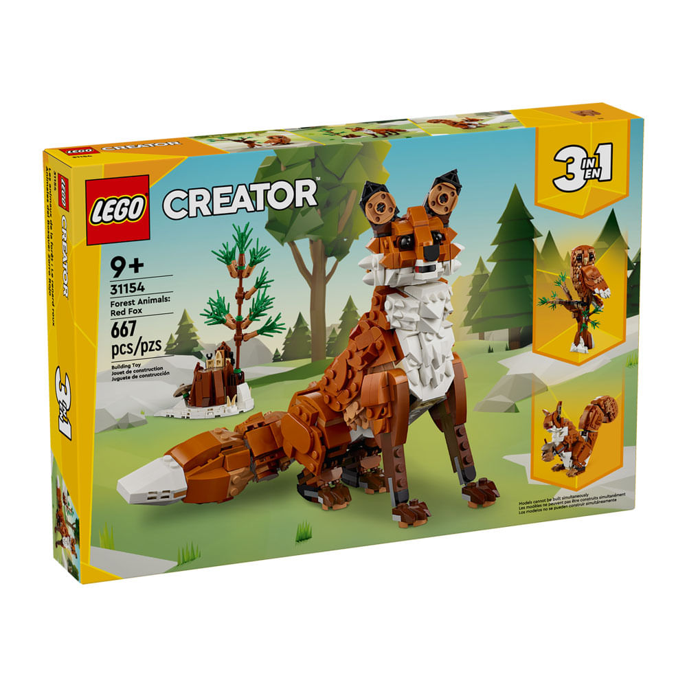 Lego Animales del Bosque Zorro Rojo