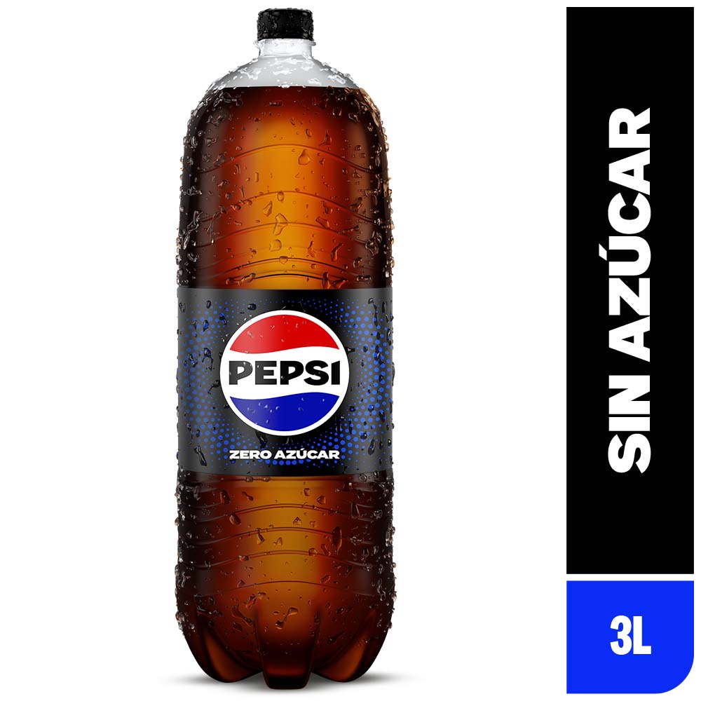 Gaseosa Pepsi Black Botella 3 Litros