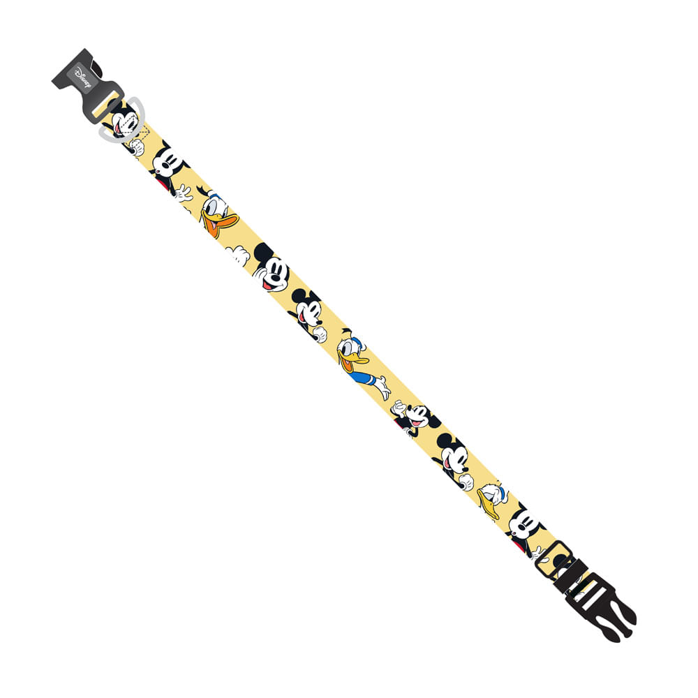 Correa Leash Mickey y Donald Yellow Large