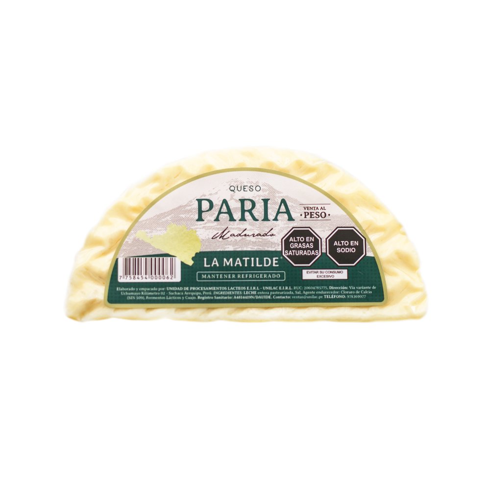Queso Paria La Matilde x kg