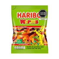 Gomitas Haribo Worms 80g
