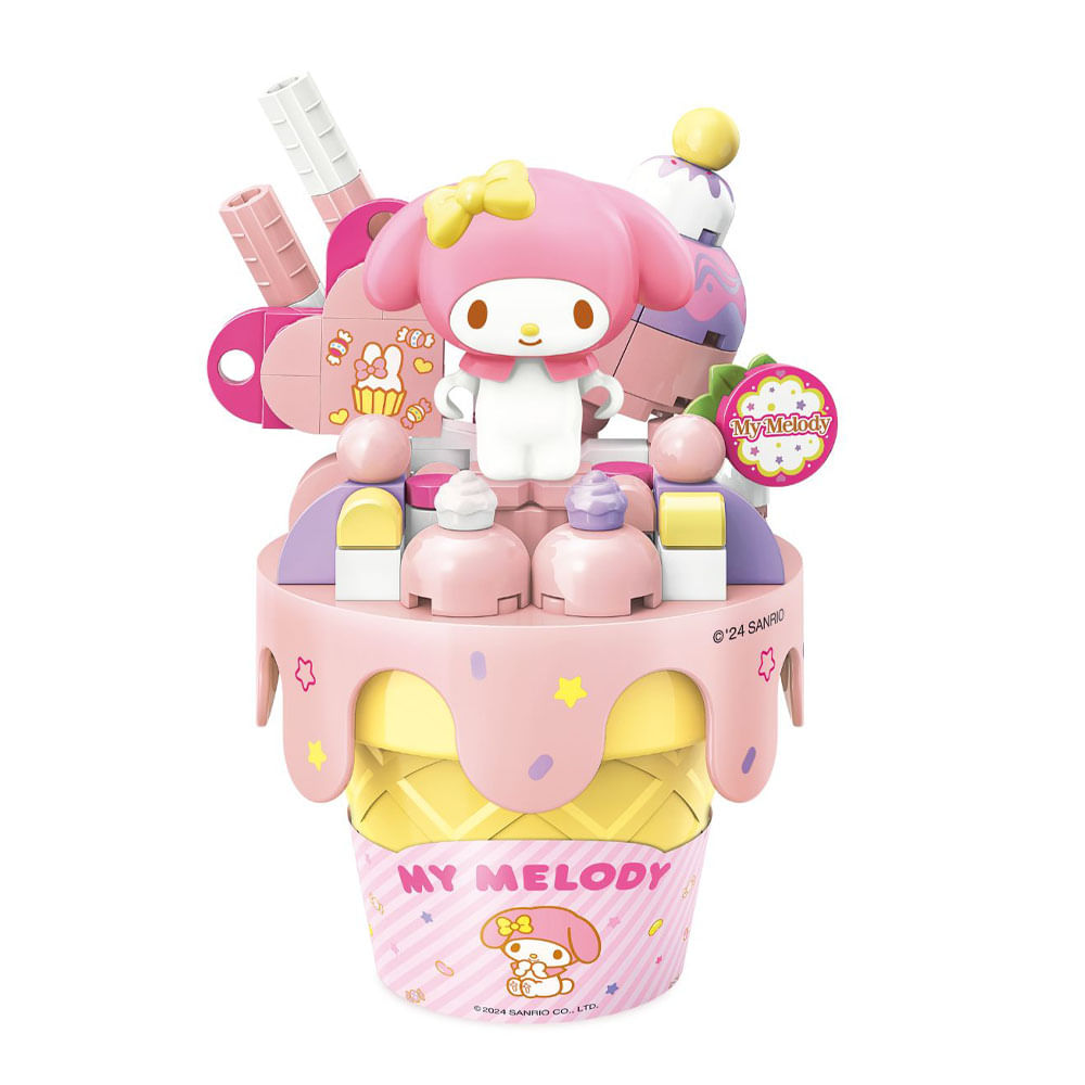 Cono de Helado Armable con My Melody