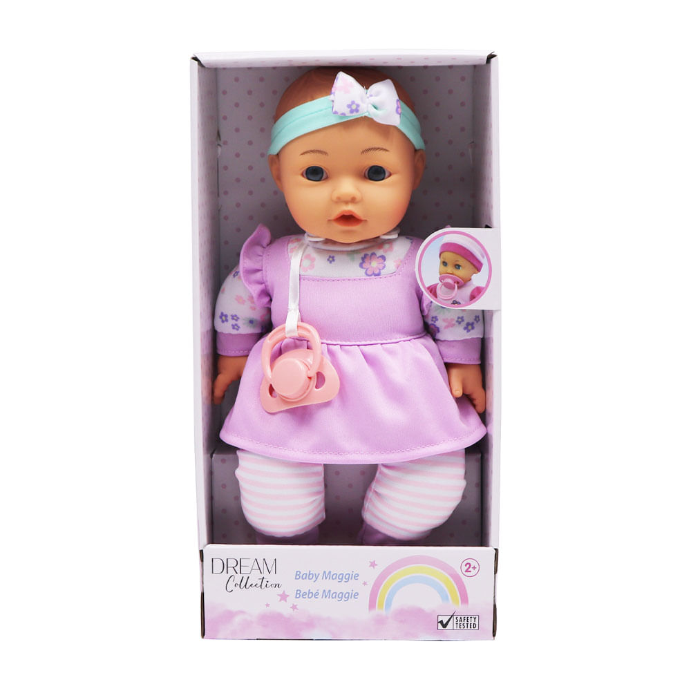 Muñeca Dream collection 12" Soft con Chupon