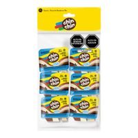 Crema Sabor a Chocolate y Vainilla Chin Chin Coco Punch 6un