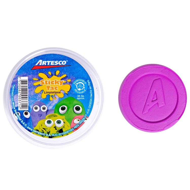 Limpiatipos-Artesco-Sticky-Tac-35g-Surtido-1-351691357