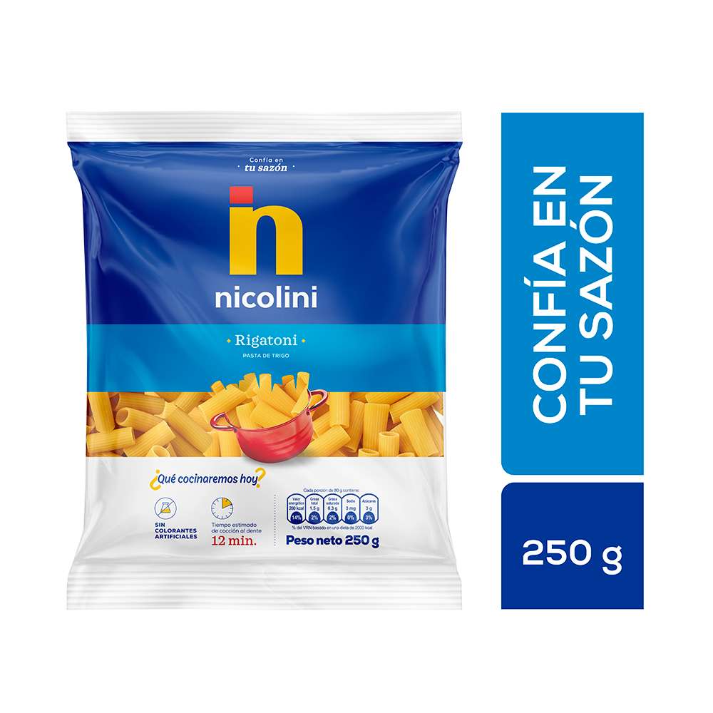 Pastina Rigatoni Nicolini 250g