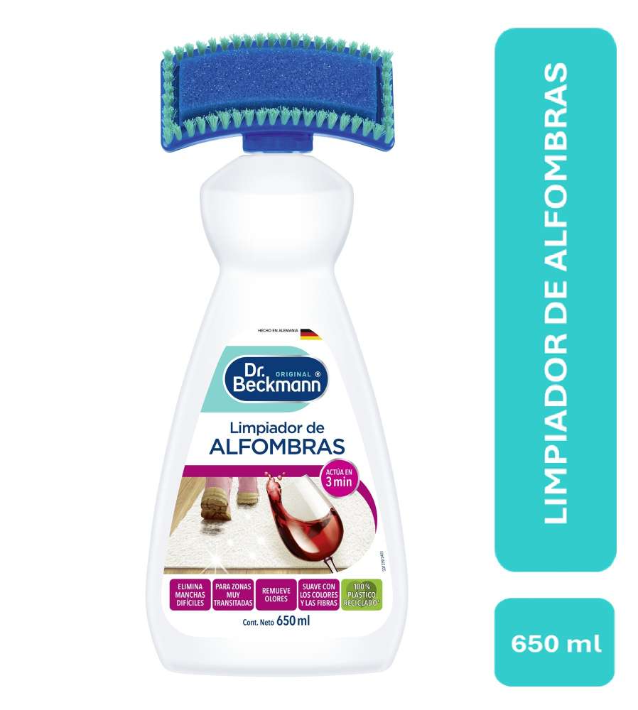 Limpiador de Alfombras Dr. Beckmann Frasco 650 ml