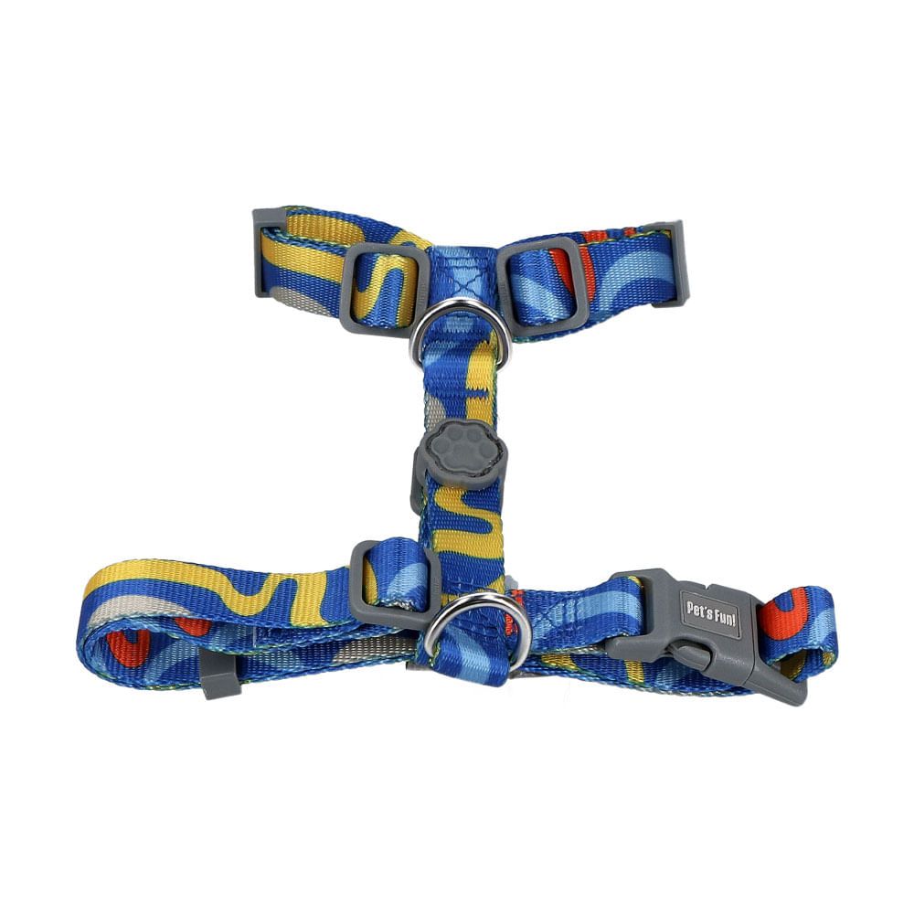 Arnes Pet's Fun Poliéster Pro Talla S Ondas