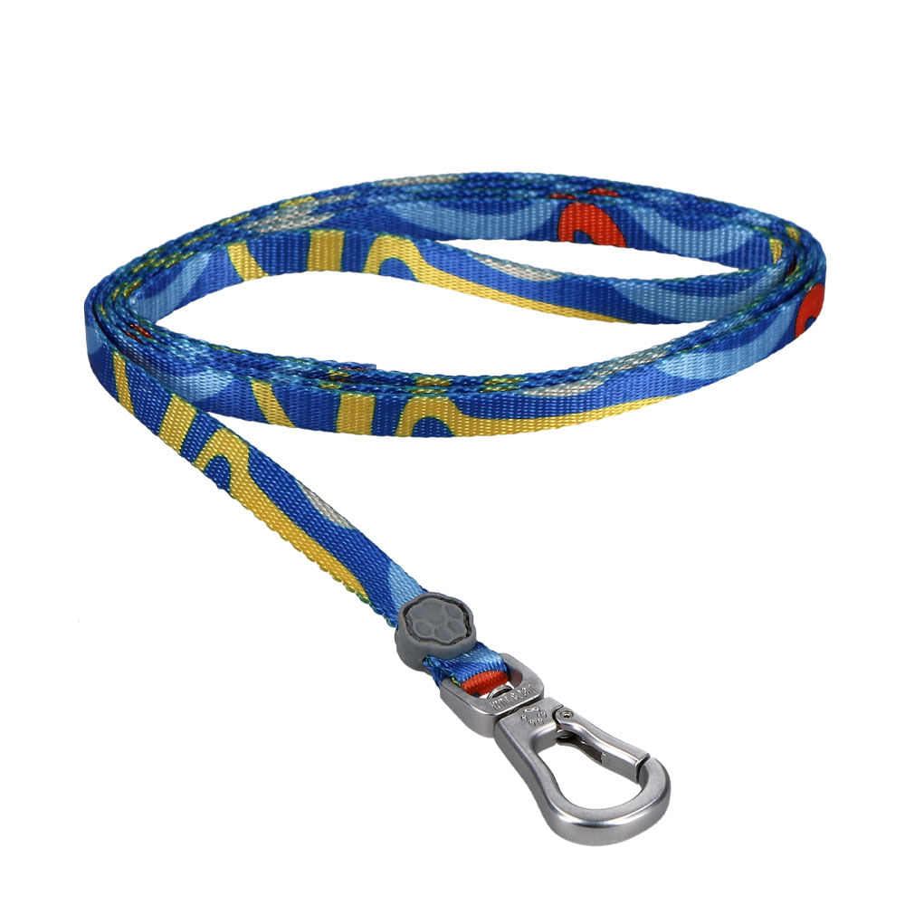 Correa Poliéster Pet's Fun Pro 1x120cm Ondas