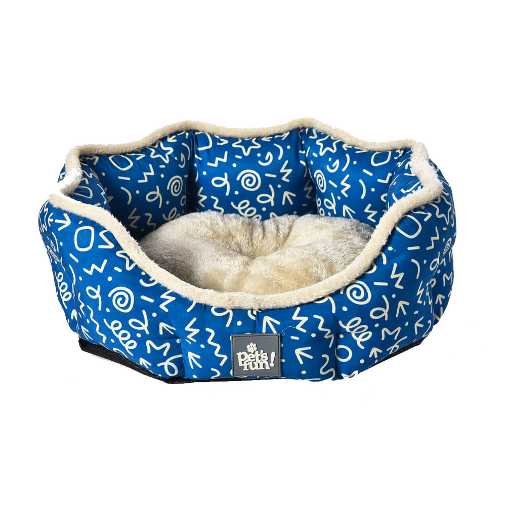 Cama Estampada Pet's Fun Figuras L
