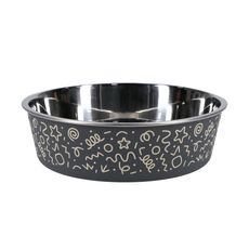 Plato-Pet-s-Fun-Acero-Inoxidable-450ml-Figuras-Gris-1-351689789