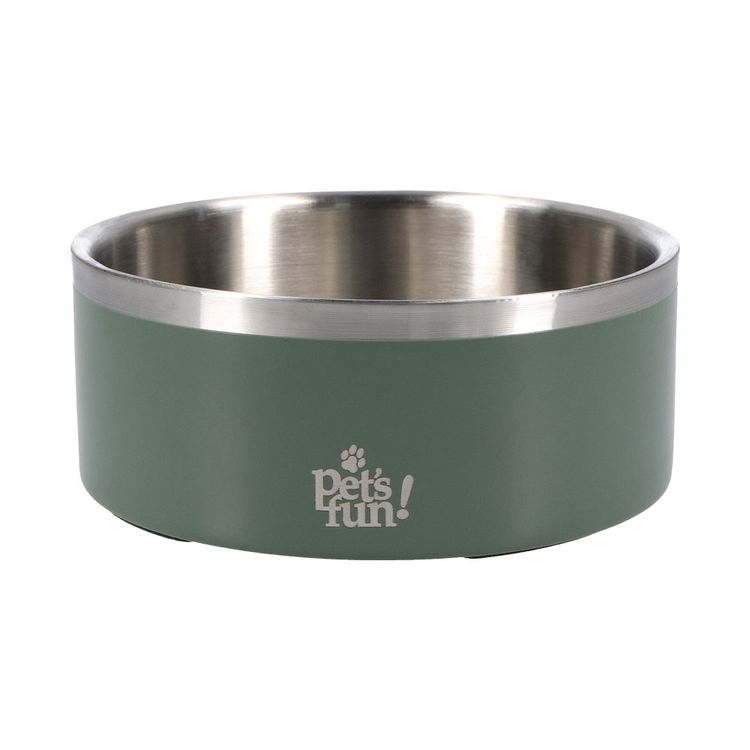 Plato-Pet-s-Fun-Acero-Inoxidable-Pro-850ml-Verde-1-351689799