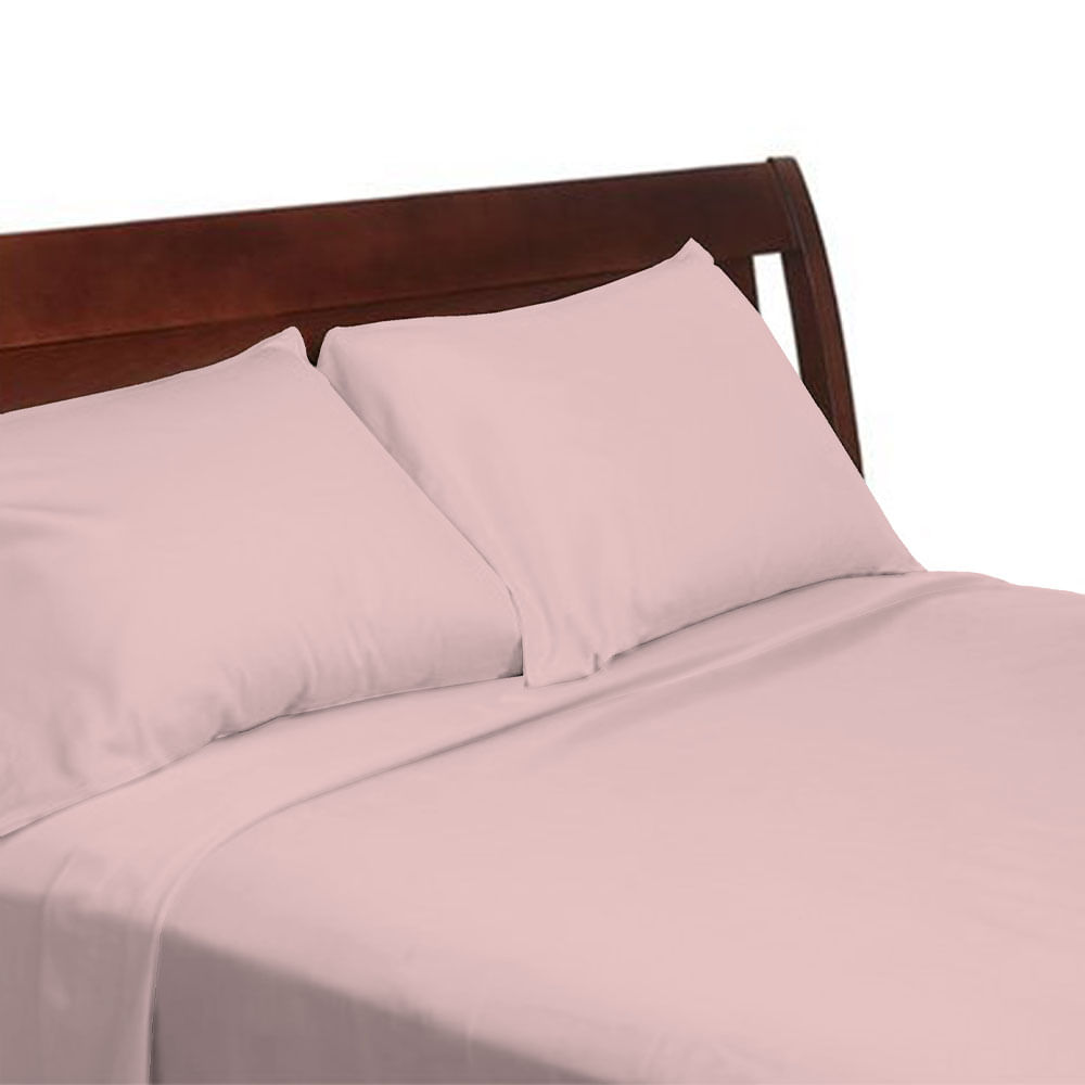 Juego de Sábanas Krea Lisa 2 Plazas 144H Polialgodón Lila