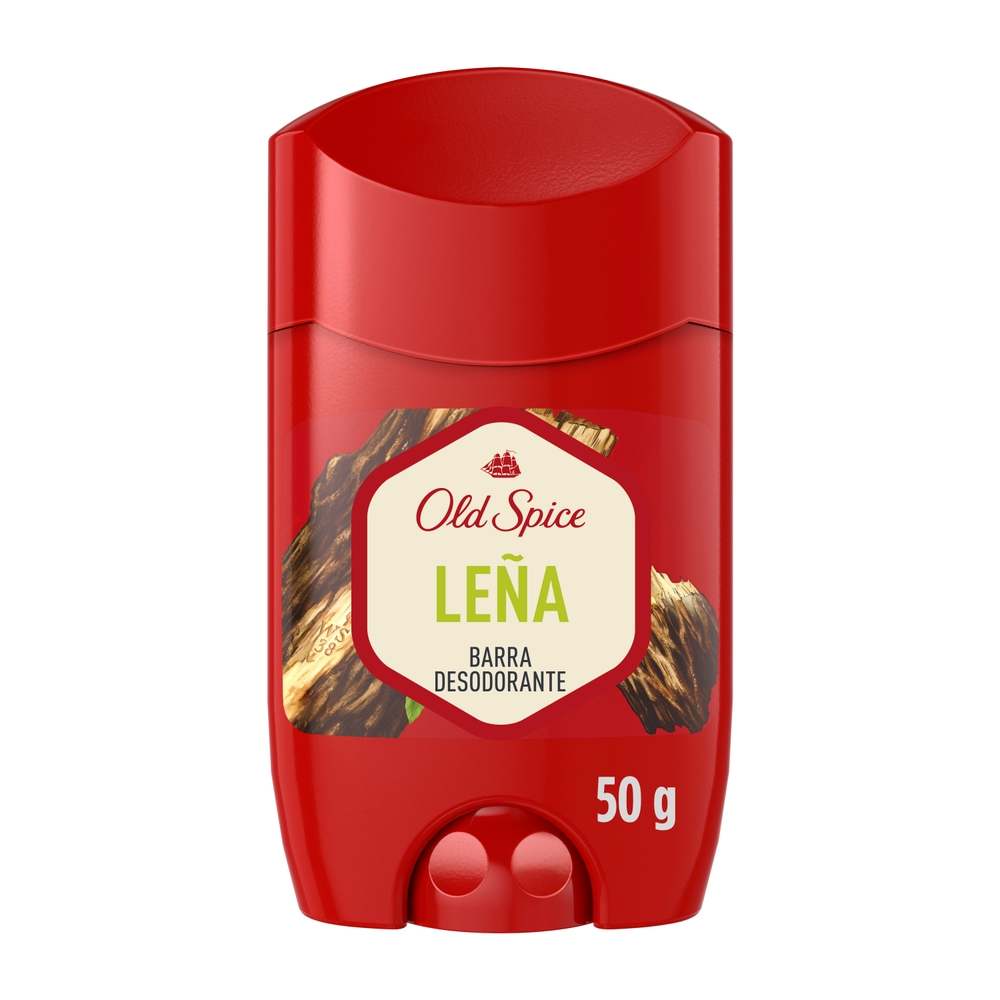 Desodorante en Barra Old Spice Leña 50g