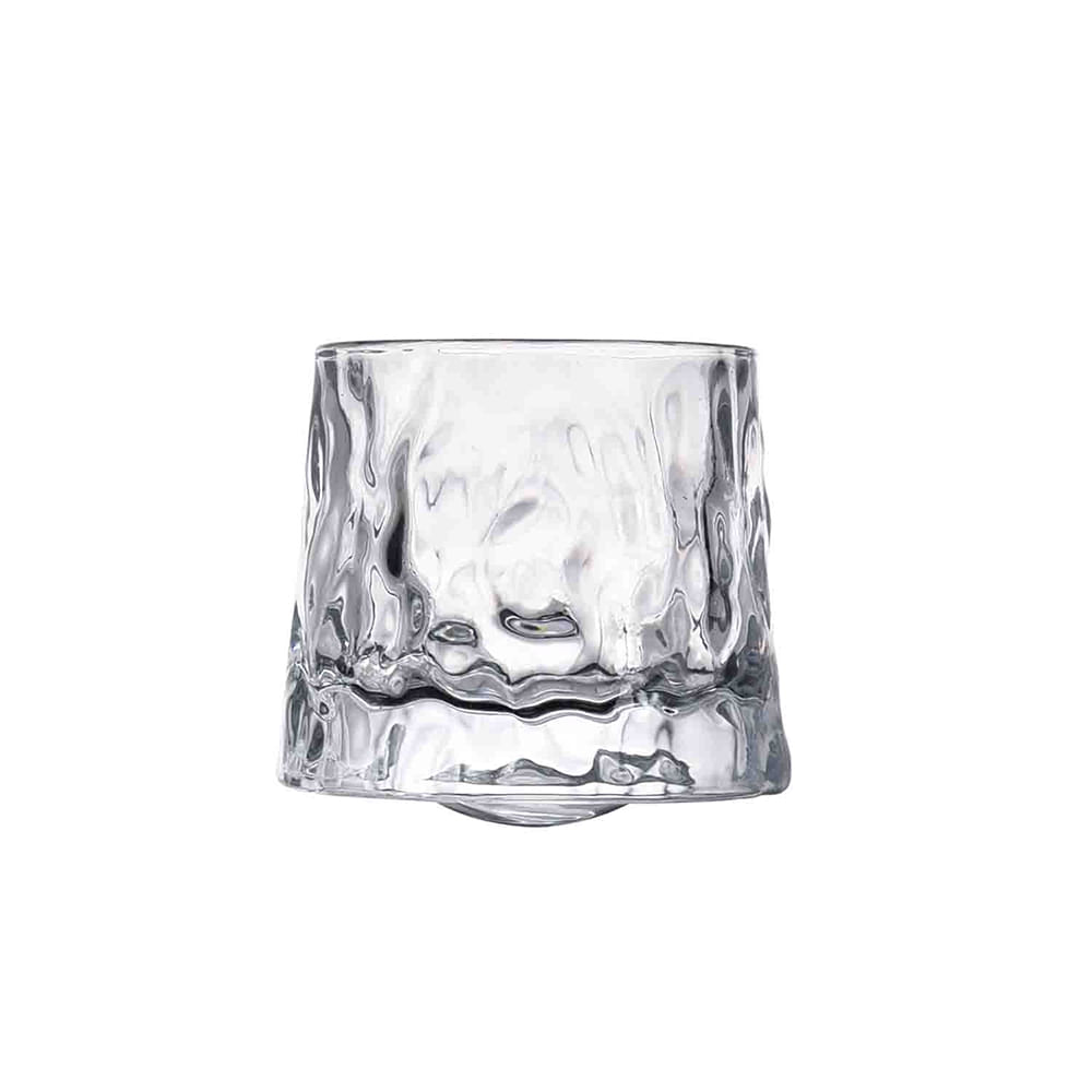 Set 4 Vasos On Time Whisky Martillado