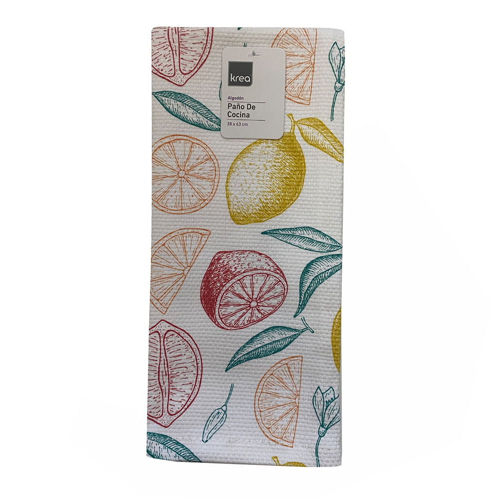 Paño Cocina Krea Tejido Estampado
