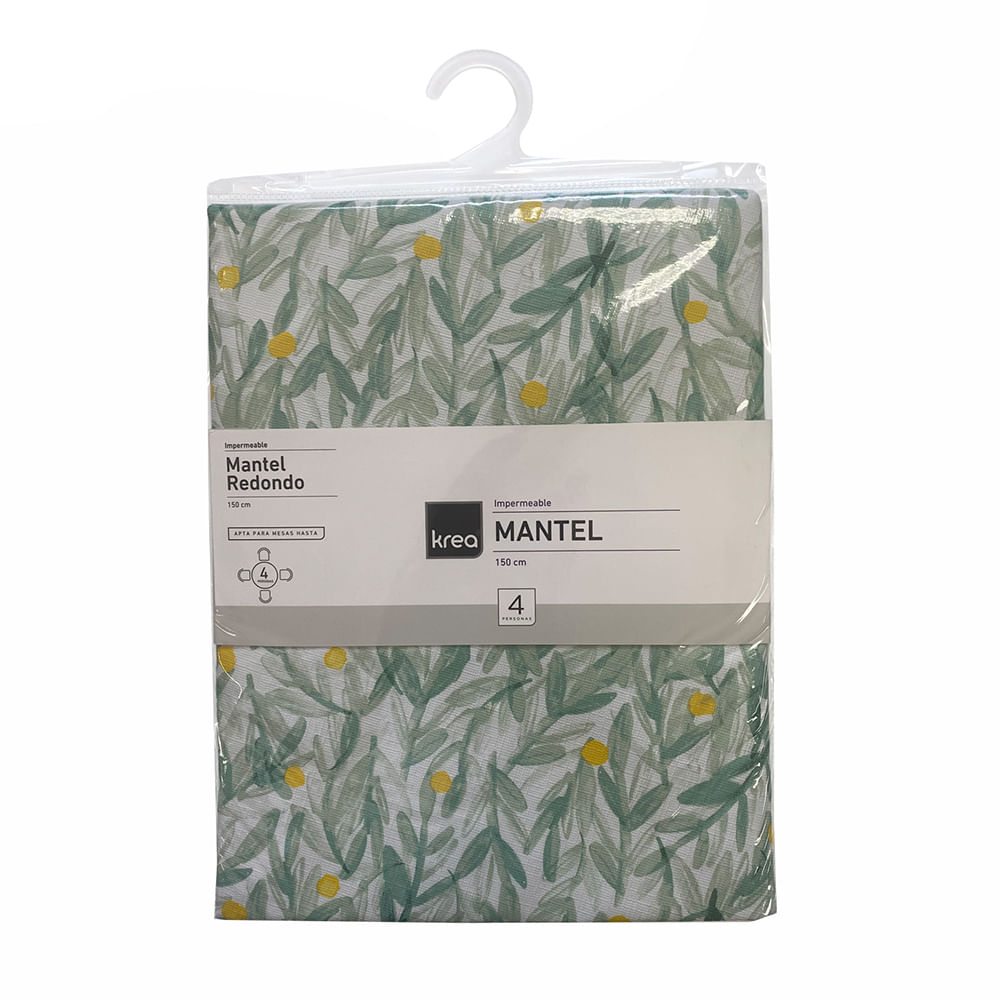 Mantel Krea Franela Redondo