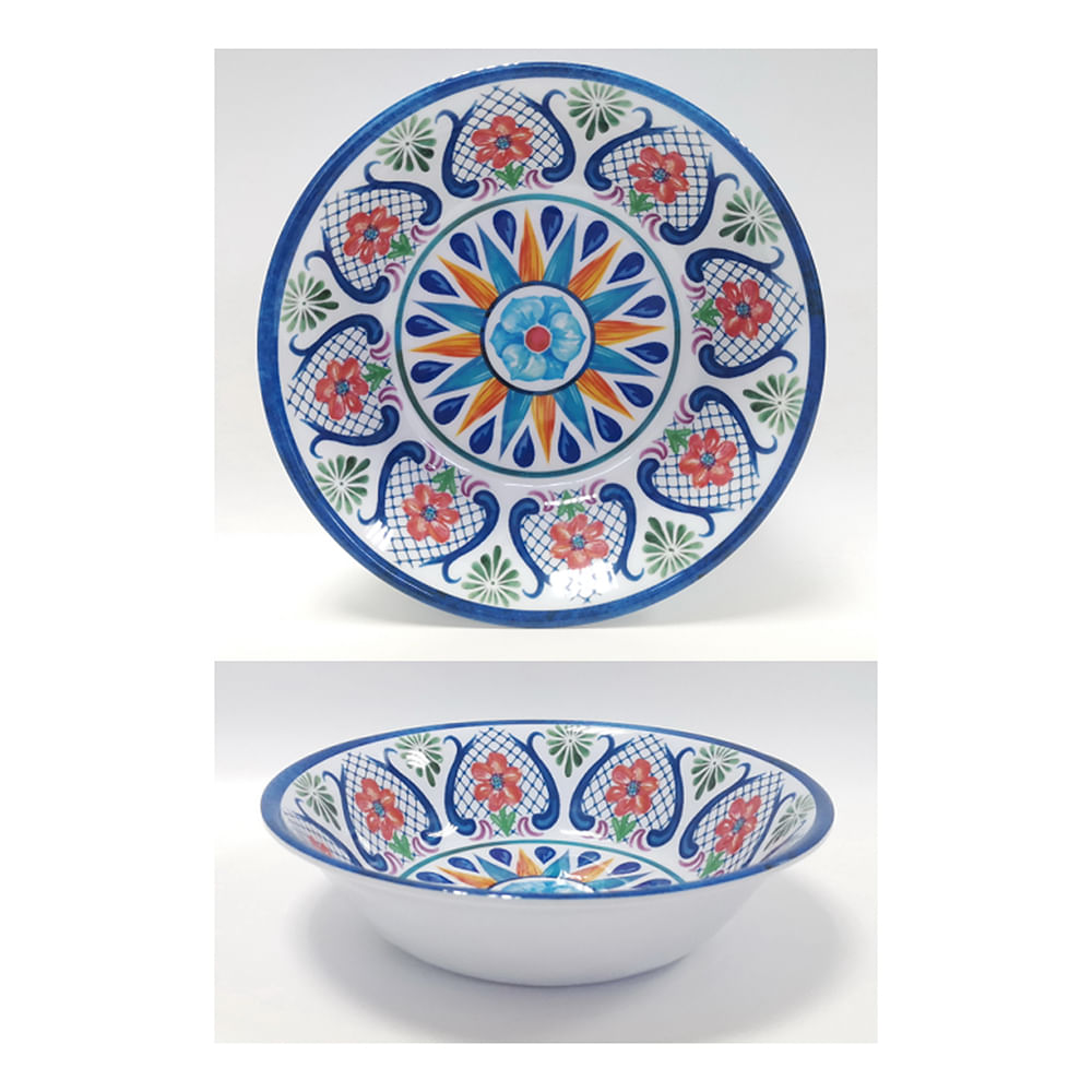 Bowl M Mándala Krea Flores