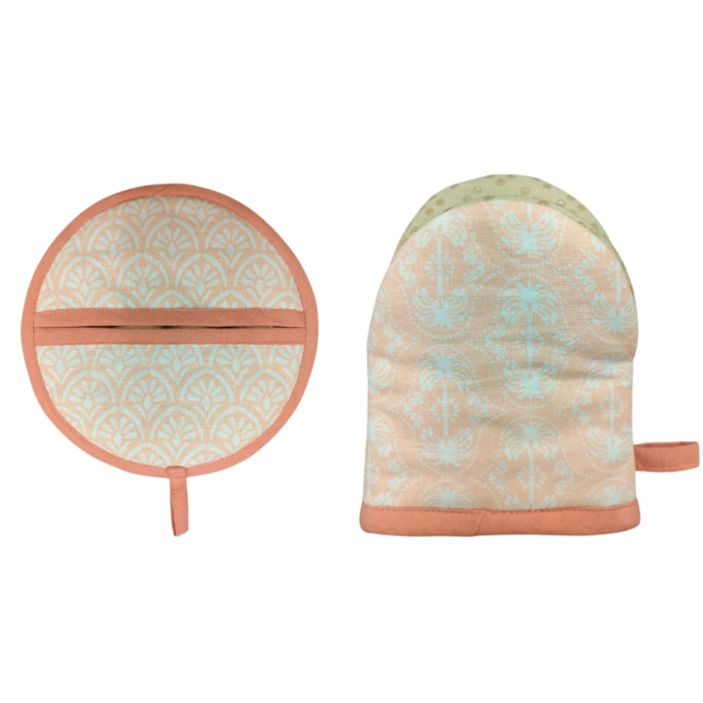 Guante y Toma Olla Krea Sahara