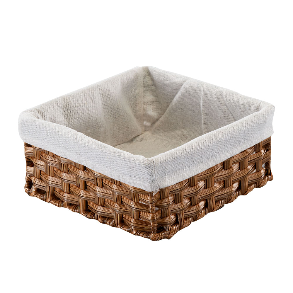 Pack 3 Canastos Krea Tejido Gris Tela