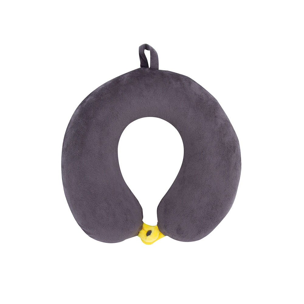 Cojín Krea Cuello Liso Memory Foam Taupe