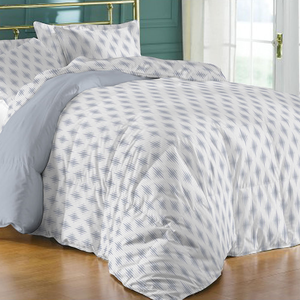 Edredón Estampado Krea Queen Plaza Polialgodón 144H Étnico