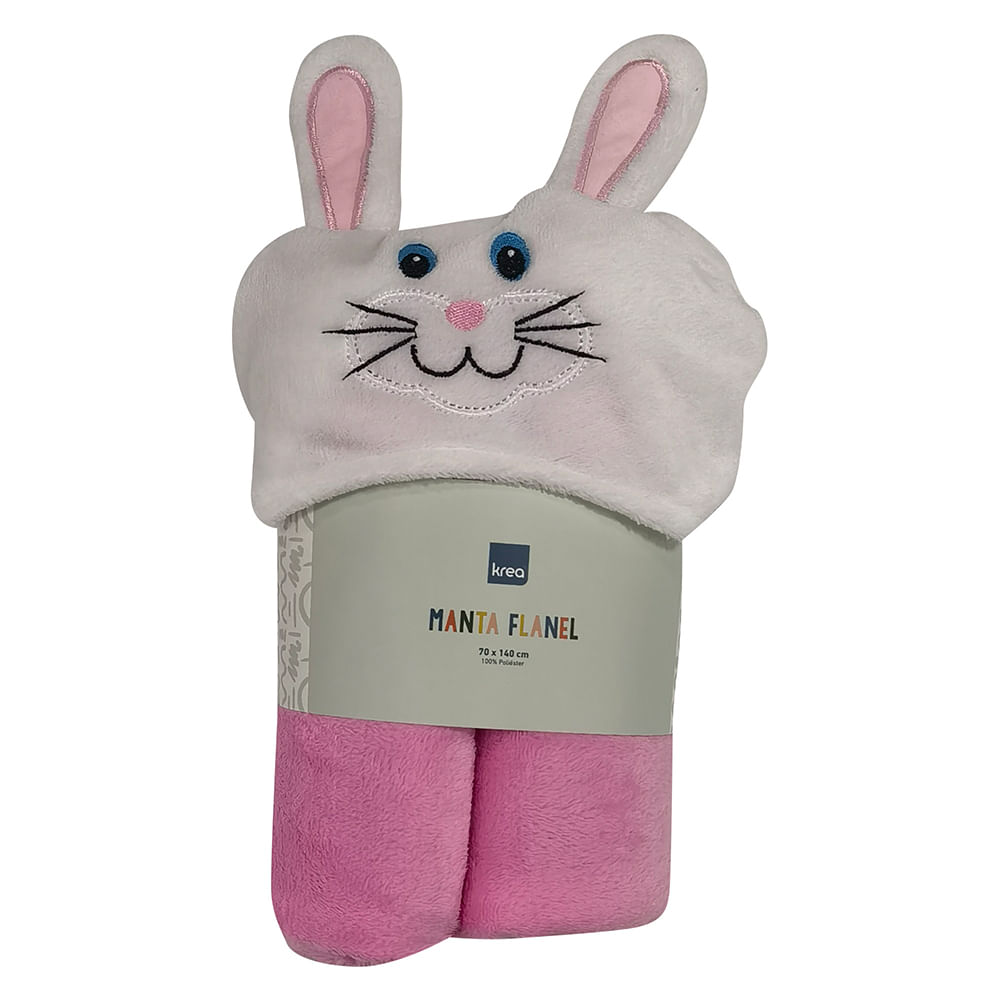 Manta Flanel Krea 70x140cm Kids Unicornio