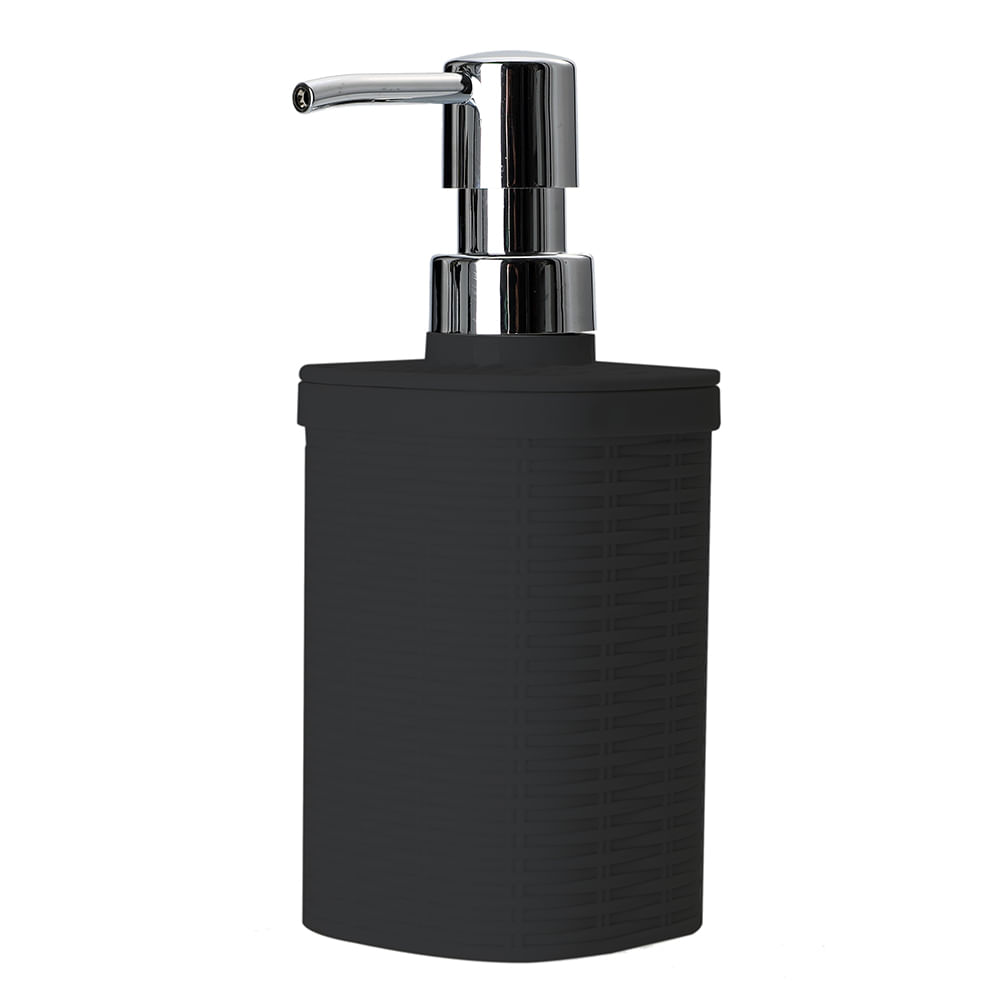 Dispensador Krea Look Rattan Negro