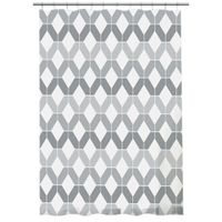Cortina de Baño Krea PVC con Ganchos Geo