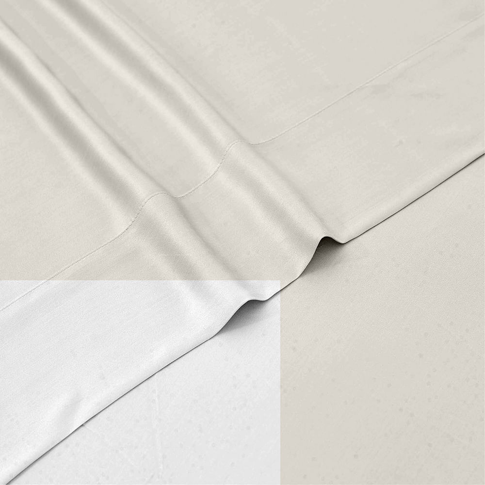 Funda Plumón Krea Liso 2 Plaza Microfibra Melange Arena