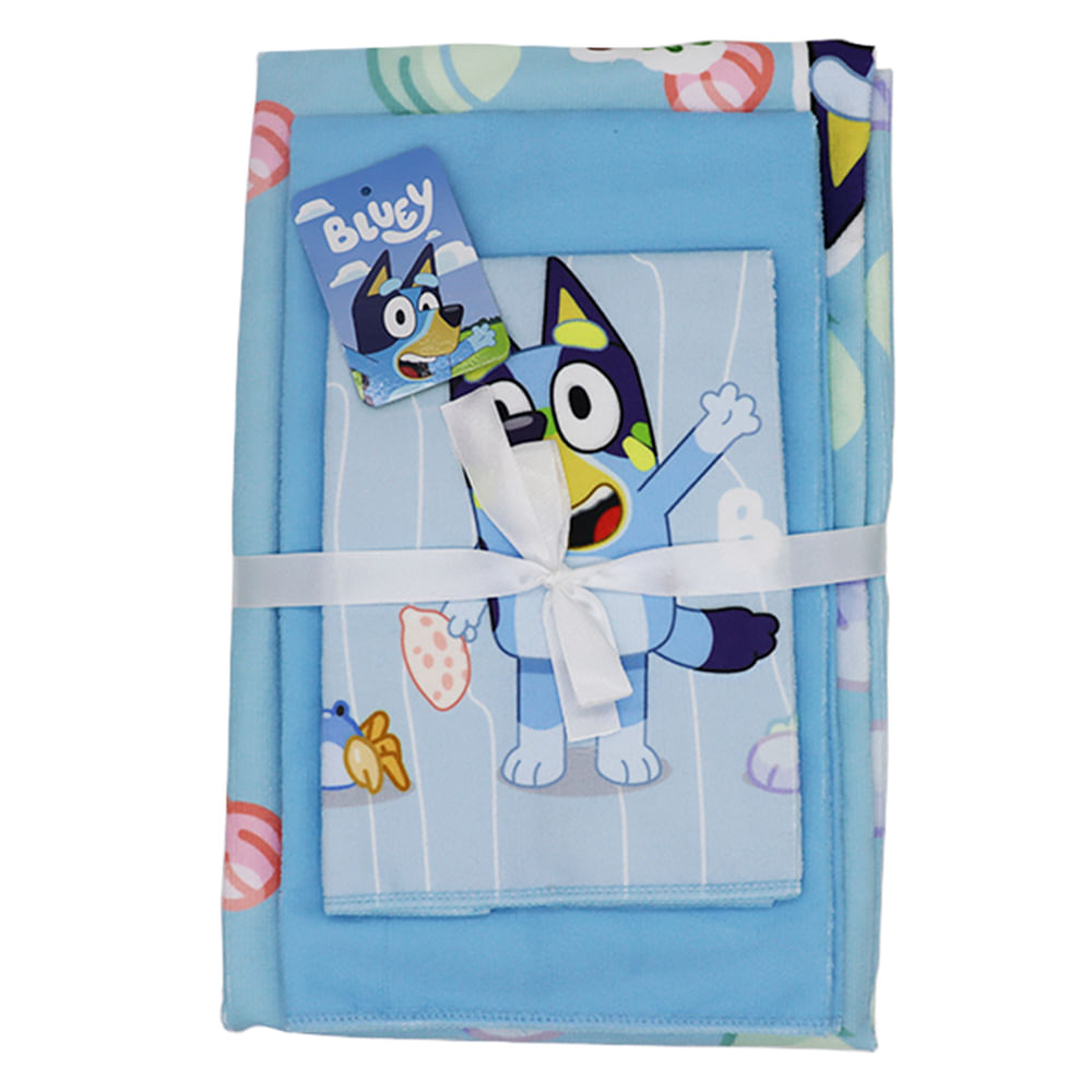 Set de Toallas x3 Bluey