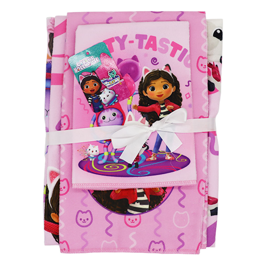 Set de Toallas x3 Gabby'S Dollhouse