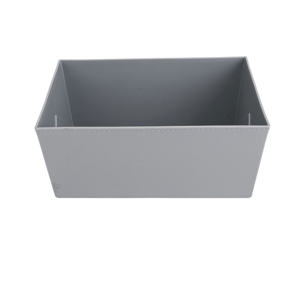 Canasto Krea Plastico Look Cuero 4.5L