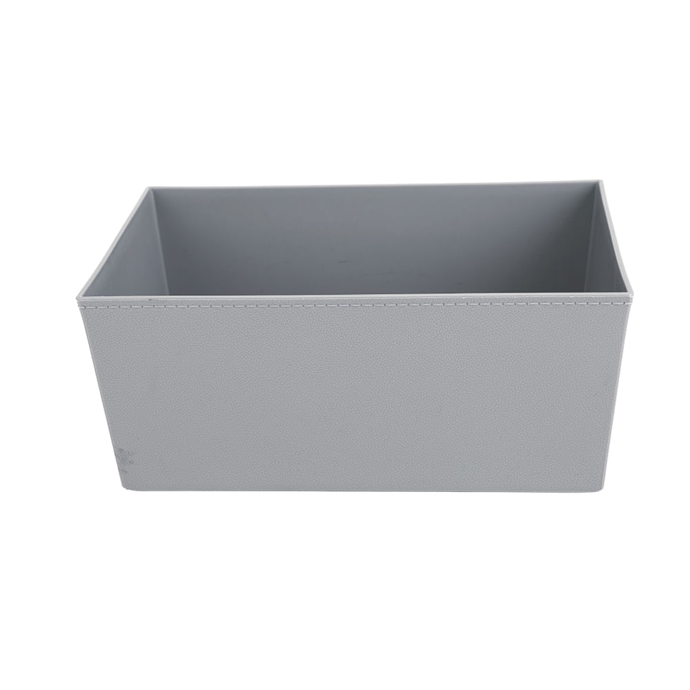 Canasto Krea Plastico Look Cuero 11.6L