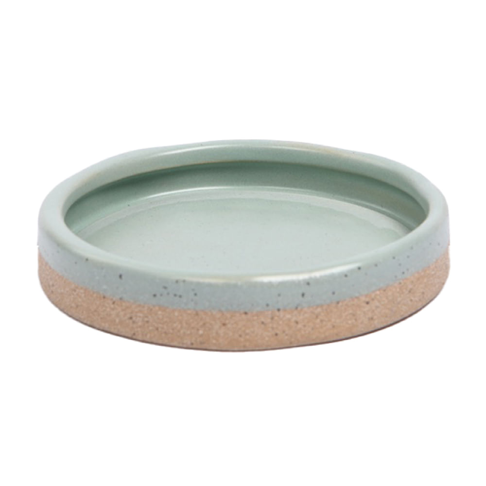 Jabonera Krea Cerámica Líneas Granito