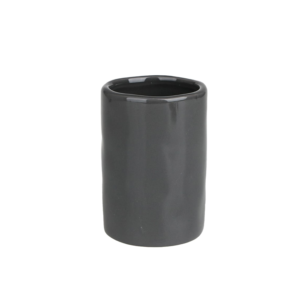 Portacepillo Krea Cerámica Martillado Matte